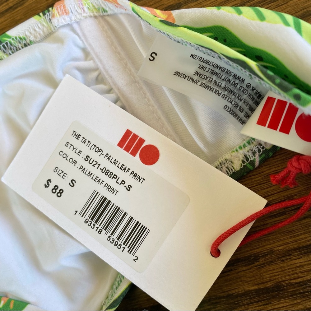 SOLD - Solid & Striped The Tati Bikini Set in Palm Leaf, NWT - Picture 14 of 16